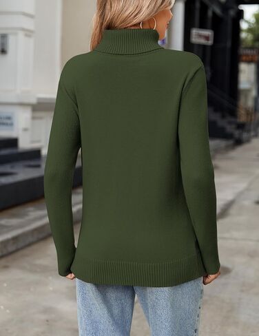Zeagoo Women's Turtleneck Sweater Sweater Fall Winter 2025 Long Sleeve Stunky Trendy Bullover Tops in Saudi Arabia