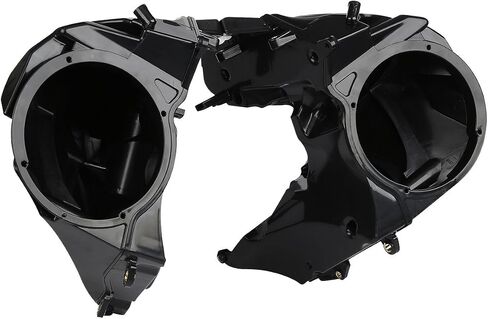 TCT-MOTORPARTS Inner Fairing Speakers Boxes Coves لـ Harley Touring Road Glide Special Fltrx Fltru 2015-2023 ABS غير مكتملة in Saudi Arabia