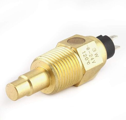 AUNMAS Water Temperature Sensor VDO Temperature Sensor Small Body Direct Replacement for Oil Water in Kuwait