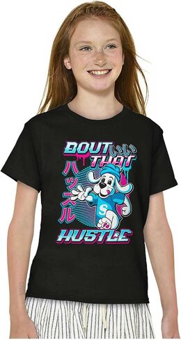 Brisco Brands Kanji Slush Puppie Bout That Hustle Crewneck T Shirts Boy Girl in Saudi Arabia
