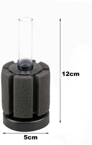 10 pcs Bio Sponge Filter for Breeding Fry Betta Shrimp Nano Fish tank Aquarium Biochemical Sponge Foam XY-2835 in Saudi Arabia