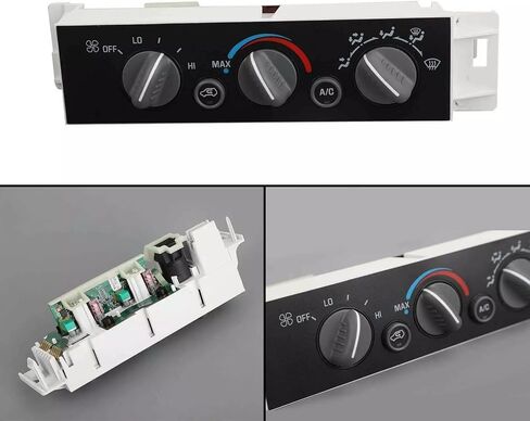 599-007 Front Climate Control Module 9378815 Heater A/C Control Switch for 1996-1999 Chevy GMC C1500 C2500 C3500 K1500 K2500 K3500 Truck Replace# 9378815 15-72548 in Saudi Arabia