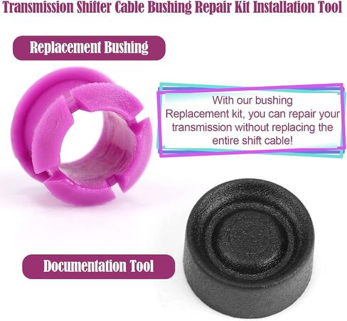 141607 Transmission Gear Shift Cable Bushing Repair Kit, Shifter Linkage Bushing Replacement with Repair Tool Compatible with Hyundai Kia Nissan Sena Mitsubishi Cohn in Saudi Arabia