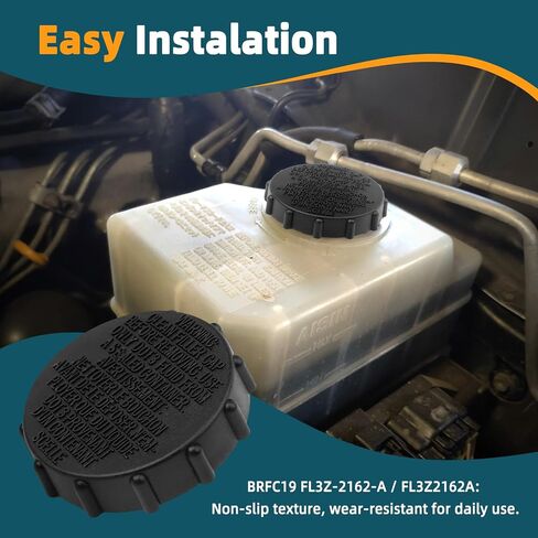 غطاء خزان سائل الفرامل لفورد F-150 2015-2019 ، Expedition & Lincoln Navigator 2018-2021 ، يحل محل OEM FL3Z-2162-A FL3Z2162A in Kuwait