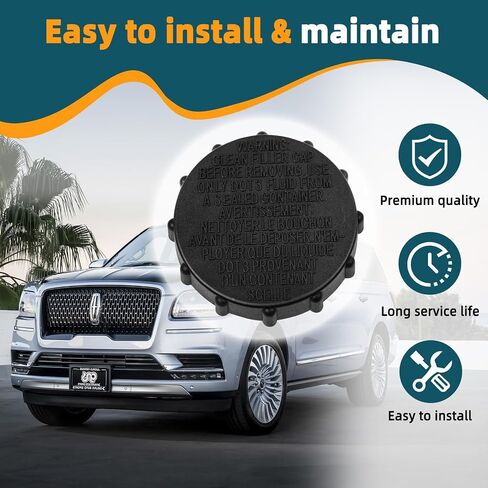 غطاء خزان سائل الفرامل لفورد F-150 2015-2019 ، Expedition & Lincoln Navigator 2018-2021 ، يحل محل OEM FL3Z-2162-A FL3Z2162A in Kuwait