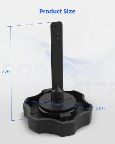 82725 Power Steering Reservoir Cap Fit for Buick LaCrosse 2008 2009, Fit for Chevrolet Impala 2006-2011, Fit for Chevrolet Monte Carlo 2006 2007, Fit for Pontiac Grand Prix 2006-2008, Black in Saudi Arabia