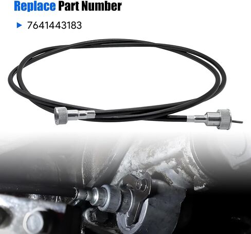 Transmission Speedometer Cable Compatible with Chevy 55 56 57 700R4 TH350 TH400 TH-200 TH-350 TH-400 TH-200-4R Replace 7641443183 in Saudi Arabia
