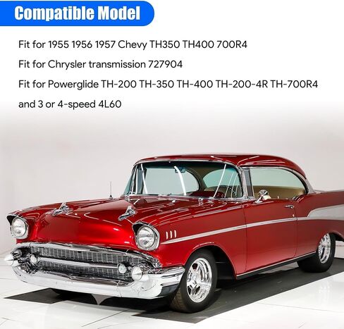 Transmission Speedometer Cable Compatible with Chevy 55 56 57 700R4 TH350 TH400 TH-200 TH-350 TH-400 TH-200-4R Replace 7641443183 in Saudi Arabia