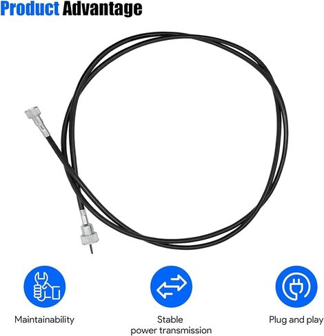 Transmission Speedometer Cable Compatible with Chevy 55 56 57 700R4 TH350 TH400 TH-200 TH-350 TH-400 TH-200-4R Replace 7641443183 in Saudi Arabia