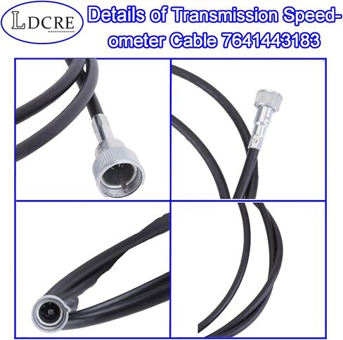 Transmission Speedometer Cable 7641443183,Fits for 55 56 57 Chevy 700R4 TH350 TH400 TH-200,TH-350 TH-400 TH-200-4R TH-700R4,Compatible with Chrysler transmissions 727,904 in Saudi Arabia