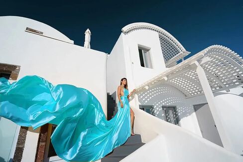 long flowy train for gorgeous photoshoot, wedding dress, Satin flying dress with maxi engagement summer dress in Saudi Arabia
