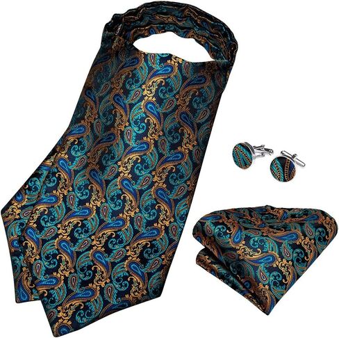 رجال خمر الزفاف الأخضر الذهب الأخضر الكلاسيكي الزفاف الرسمي cravat self -ties gentleman حرير الرقبة in Kuwait