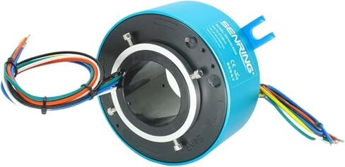 Industrial motor used slip ring 2'' (50mm) with 4 circuits 10A of through bore slip ring in Saudi Arabia