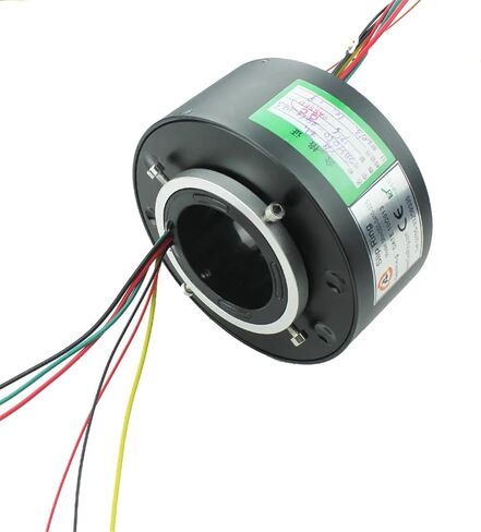 Industrial motor used slip ring 2'' (50mm) with 4 circuits 10A of through bore slip ring in Saudi Arabia