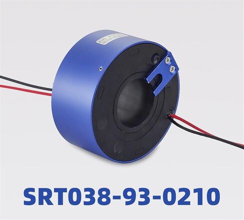 حلقات الانزلاق من خلال حلقة الانزلاق الفتحة 38.1mm 2 دائرة 10A حلقة كهربائية خاتم كهربائي حلقة جامع حلقة موصلة كهربائية in Saudi Arabia