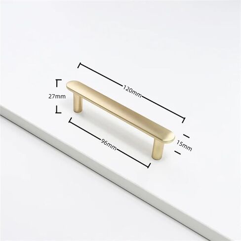 Cupboard Dressers Cabinet Door Handles Closet Drawer Kitchen Furniture Hardware 1Pcs(Gray-C128mm) in Kuwait