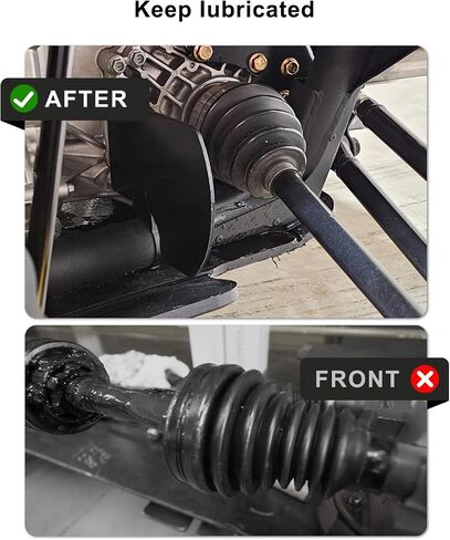CV Universal Comborts Boots تتناسب مع Can-Am Rhino 2.0 محاور INNER INNER AX07-004R0 لاستبدال BK00-001 in Kuwait
