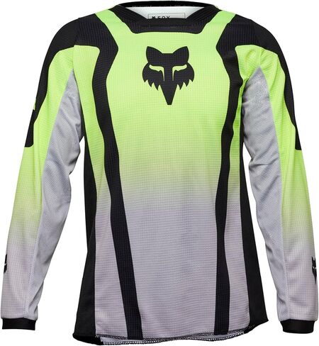 Fox Racing Youth 180 Motocross Dirt Bike Jersey, Fluorescent Yellow Lean, Large in Saudi Arabia