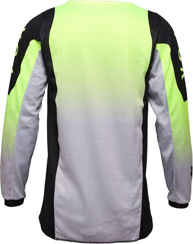 Fox Racing Youth 180 Motocross Dirt Bike Jersey, Fluorescent Yellow Lean, Large in Saudi Arabia