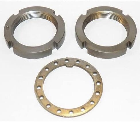 مجموعة المغزل الجوز المتوافقة مع Dana 44 أو GM 10 Bolt Ford Chevy Dodge Jeep Manual Hubs in Saudi Arabia
