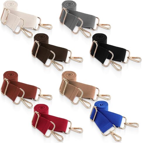 8pcs محفظة محفظة عادية burgundy واسعة محفظة محفظة الكتف بديل لحزام حقيبة اليد عبر الجسم للنساء حزام كيس قابل للتعديل لأكياس crossbody ، الغيتار ، البيج الرمادي اللون الأزرق الأزرق الأزرق in Kuwait