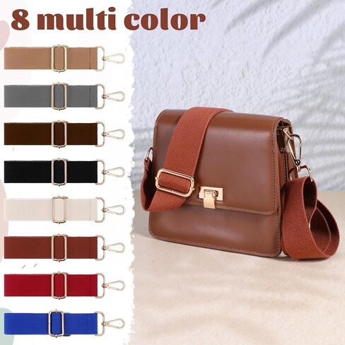 8pcs محفظة محفظة عادية burgundy واسعة محفظة محفظة الكتف بديل لحزام حقيبة اليد عبر الجسم للنساء حزام كيس قابل للتعديل لأكياس crossbody ، الغيتار ، البيج الرمادي اللون الأزرق الأزرق الأزرق in Kuwait