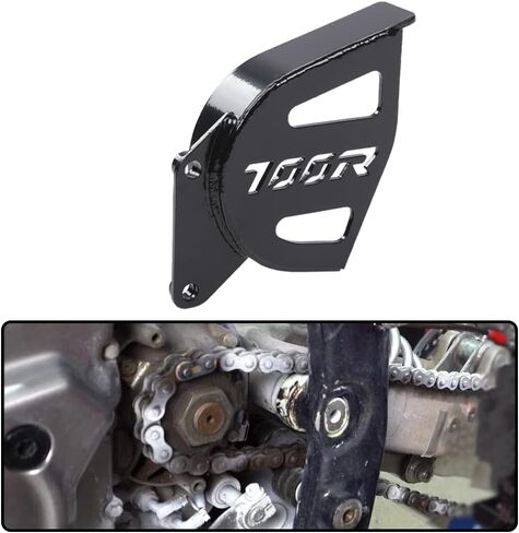 G-PLUS Chain Guide Sprocket Cover Guard Compatible with Yamaha Raptor 700R 2006 2007 2008 2009 2010 2011 2012 2013 2014 2015 2016 2017 2018 2019 2020 Case Saver Powder Coat 1S3174660000 1S3154210000 in Saudi Arabia