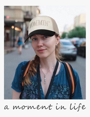 Mommin Trucker Hat for Women，Vintage Embroidered Baseball Cap，Mom Essentials Funny Gifts for Mothers Day in Kuwait