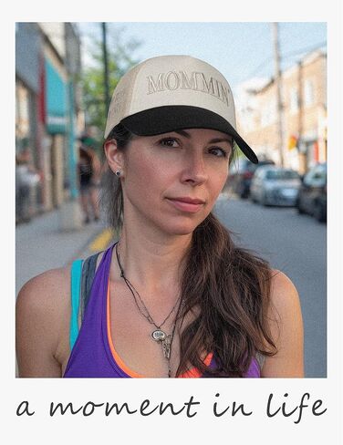 Mommin Trucker Hat for Women，Vintage Embroidered Baseball Cap，Mom Essentials Funny Gifts for Mothers Day in Kuwait