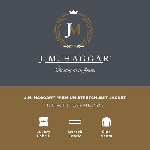 Haggar Men's Jmh Tailored Fit Suit Separates-Pants and Jackets in Saudi Arabia