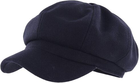 Gisdanchz Women's Wool Blend Newsboy Hat with Drawstring, Ventage Casual Style Cabbie Cap for Cold Days in Kuwait