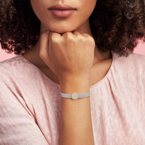 Pandora Reflexions Round Pavé Clip Charm Bracelet Charm Timeless Bracelets - Stunning Women's Jewelry - Gift for Women in Saudi Arabia