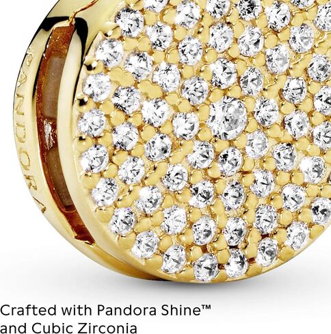 Pandora Reflexions Round Pavé Clip Charm Bracelet Charm Timeless Bracelets - Stunning Women's Jewelry - Gift for Women in Saudi Arabia