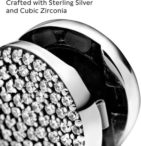 Pandora Reflexions Round Pavé Clip Charm Bracelet Charm Timeless Bracelets - Stunning Women's Jewelry - Gift for Women in Saudi Arabia