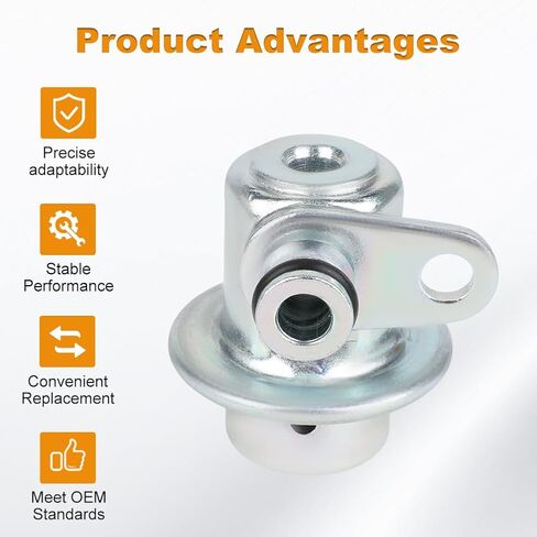 Fuel Pressure Regulator Compatible with Suzuki Outboard DF 40 50 60 70 90 115 100 115 140 Replacement for 15760-87J00, 15760-93J01, PR-036 in Saudi Arabia