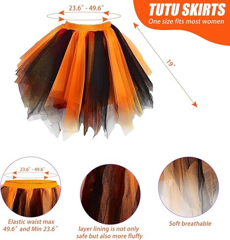 زي هالوين ساحرة للنساء الفتيات الكبار الفتيات القوطية cosplay-Outfit مجموعة مع Tutu Hat Broomstick Scriped Socks Gloves Prendant in Kuwait