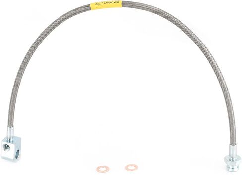 Extended Front Stainless Brake Lines Compatible With 1980-1996 Ford F150 Bronco 4-6" Lift in Kuwait