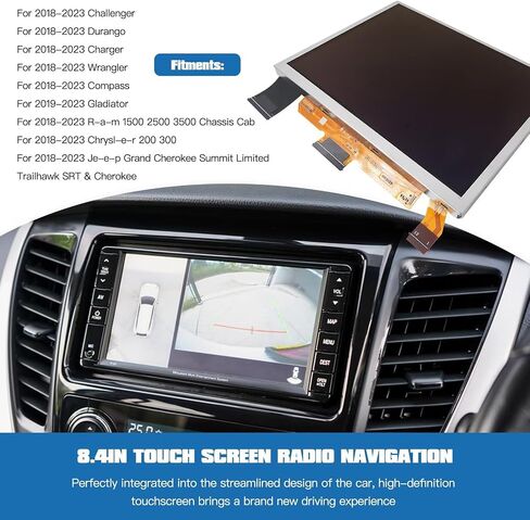 8.4 "شاشة LCD التي تعمل باللمس عرض تحديث Jeep Grand Cherokee بواسطة Grudawu in Saudi Arabia