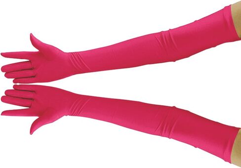 Ensnovo Children Girls' Boys Over Elbow Long Spandex Opera Gloves 5-18Y in Saudi Arabia