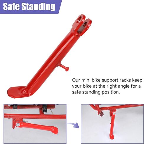 Mini Bike Kickstand Spring Kit Presenting لـ Coleman CT200U-EX BT200X CT200U CT200U-EXR AXIS M200 Predator 212 196CC Engine Mini PowerSports Accessories Parts Red in Kuwait