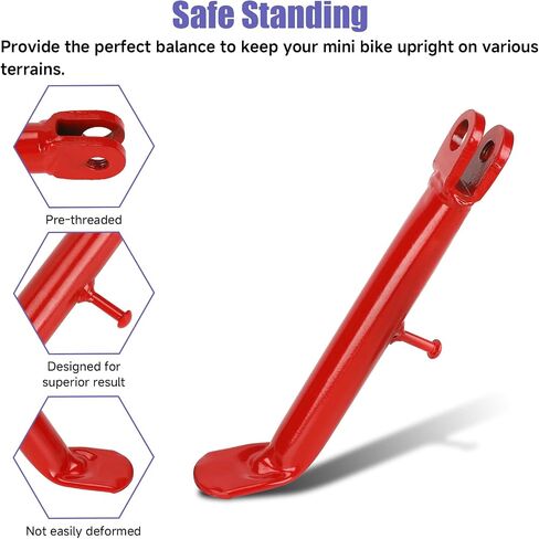 Mini Bike Kickstand Spring Kit Presenting لـ Coleman CT200U-EX BT200X CT200U CT200U-EXR AXIS M200 Predator 212 196CC Engine Mini PowerSports Accessories Parts Red in Kuwait