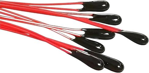 1pcs thermistor MF52B103F3435 3950 10K B value 3435 L80MM 10PCS(B3950-10K-10PCS) in Saudi Arabia