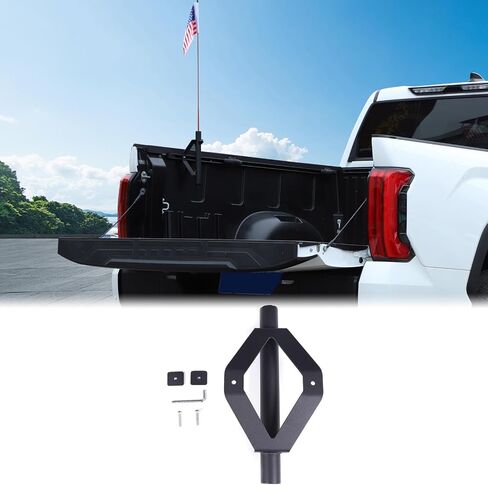 Aunginsy Bed Rail Mount Brackets متوافقة مع Toyota Tundra 2022-2025 Pickup Truck Bed Bed Rail System Sile Scarpular Manual for Graints و Recover in Kuwait