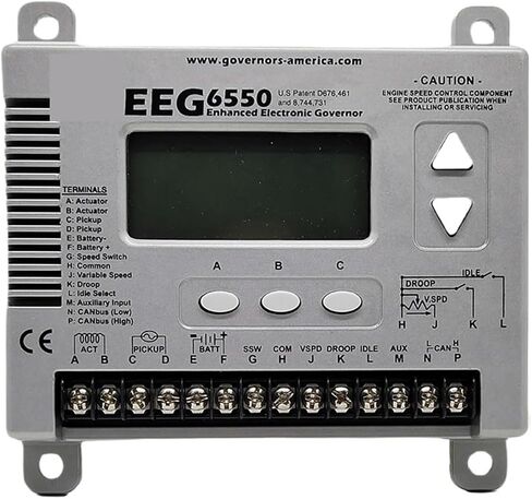 SYOAXVVD 1pcs Speed Controller EEG6550 Digital Generator Governor(EEG6550 Genuine) in Saudi Arabia