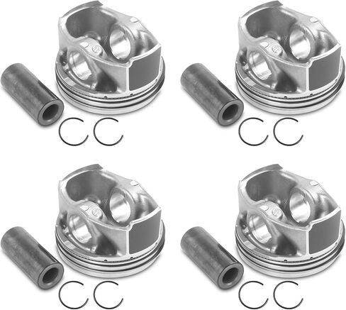 06K107065AG Engine Piston Ring Set 4pcs Pistons Rings Fits for 2015-2019 Golf R 2.0L, Fits for 2016-2020 Leon 2.0L, Replace OE 06K107065AG in Saudi Arabia