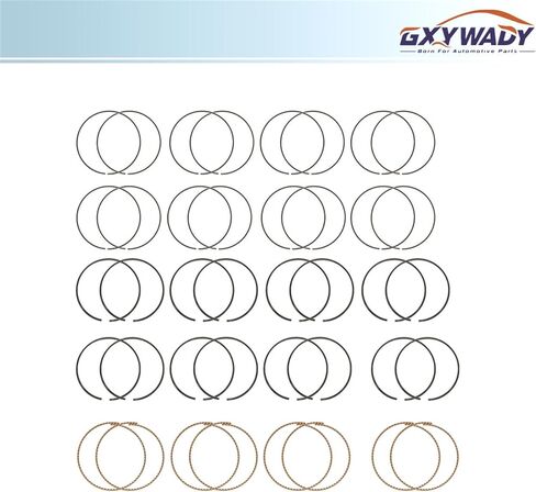 GXYWADY Standard Piston Ring Set Replacement for Durango 5.7L 2004-2008 Replacement for Magnum 5.7L 2005-2008 Replacement for RAM 2500 5.7L 2006-2008 in Saudi Arabia
