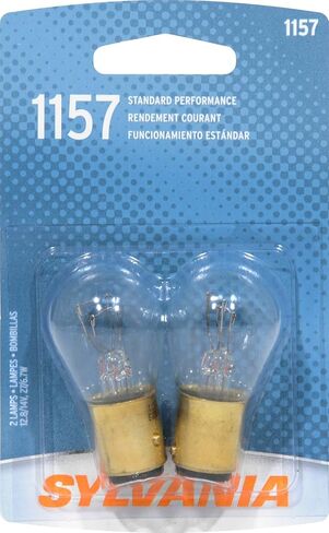 SYLVANIA 1157.BP2 Card 2 Lamp, 1 Pack in Saudi Arabia