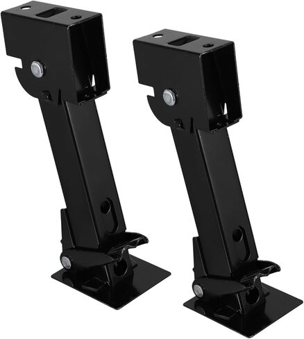 Cabilock 2PCS Support Trailer Support Support Stabilizer for RV و Camper Steel Construction مع أداة مقبس وقوف السيارات عالية الحمل لصيانة وإصلاح المقطورة in Saudi Arabia