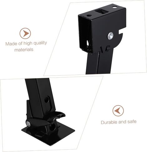 Cabilock 2PCS Support Trailer Support Support Stabilizer for RV و Camper Steel Construction مع أداة مقبس وقوف السيارات عالية الحمل لصيانة وإصلاح المقطورة in Saudi Arabia