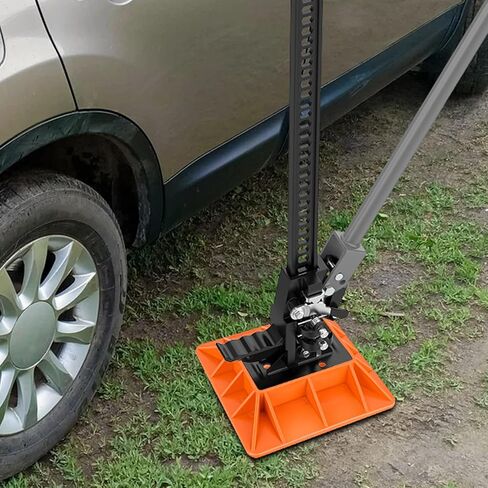 Nilight Off-Road Jack Base, Farm Jack Base Stand Plate Recovery Accessories,11.5" x 11.5", Orange in Saudi Arabia